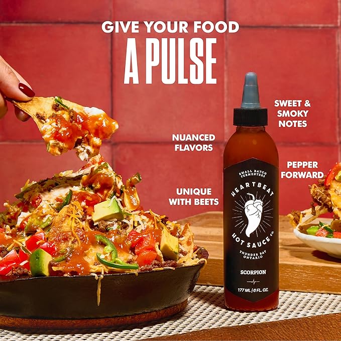 Heartbeat Hot Sauce Co. | Scorpion, 6 oz.