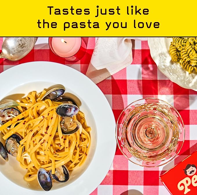 17g High Protein Fettuccine Pasta | 7g Low Carb Keto Pasta | Healthy, Italian Pasta From Italy | 3-Pack, 8oz - Pete's Pasta