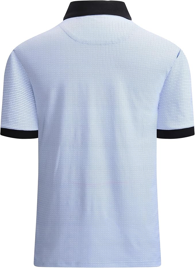 Alex Vando Mens Polo Shirts Short Sleeve Regular Fit Fashion Designed Shirt