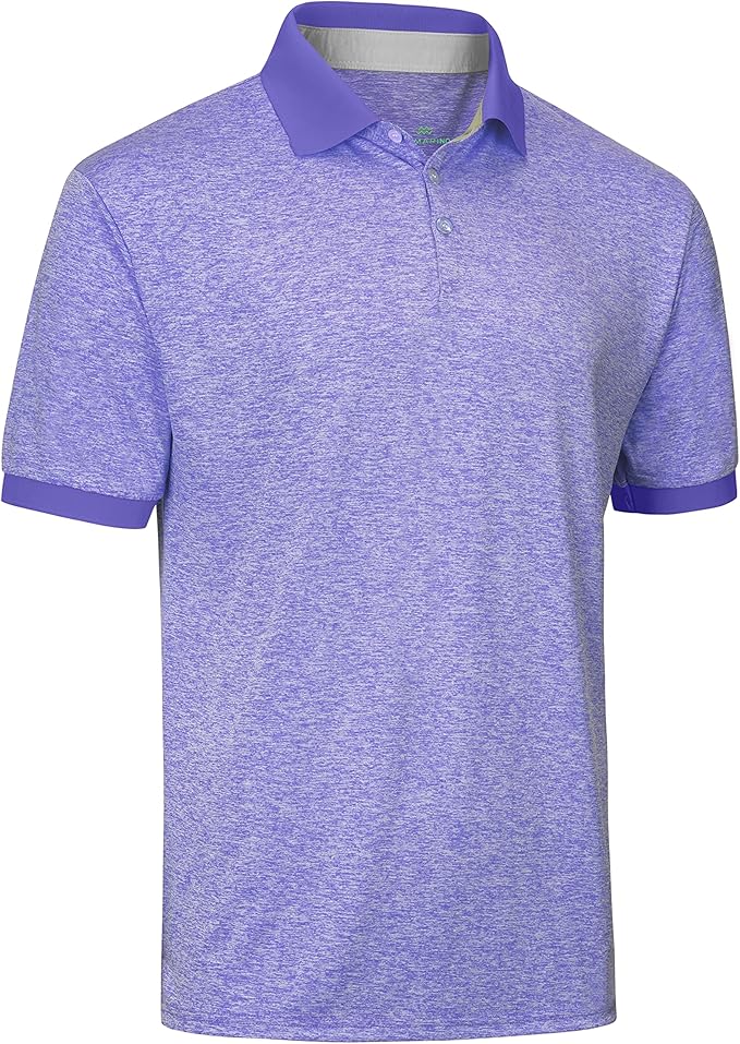 Mio Marino Golf Polo Shirts for Men - Dry Fit - Ultra-Thin Breathable Fabric