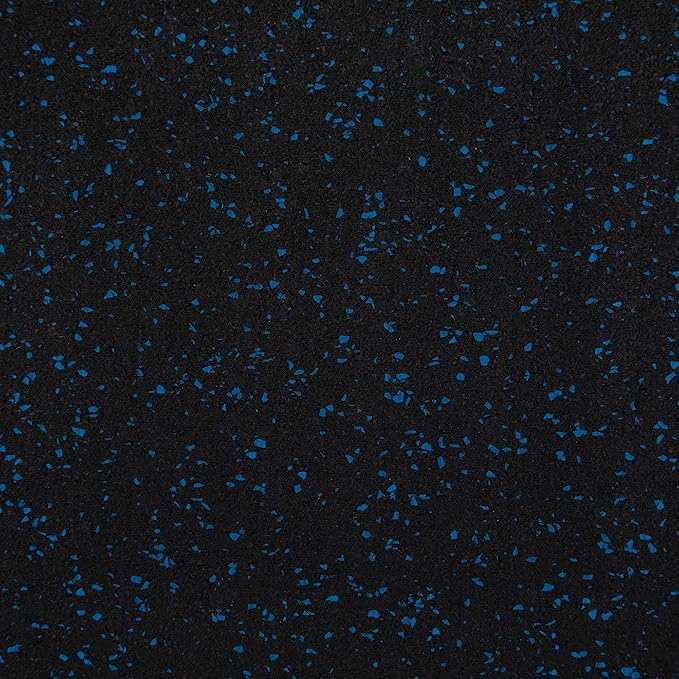 IncStores Impact Foam Rubber Floor Tiles, Interlocking Home Gym Floor Matts for Weight & Workout Equipment Room Padding, 2'x2' Tiles