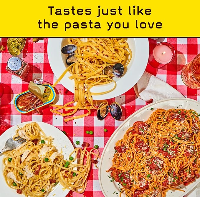 17g High Protein Variety Spaghetti, Fettuccine, Linguine Pasta | 7g Low Carb Keto Pasta | Healthy, Italian Pasta From Italy | 3-Pack, 8oz - Pete's Pasta