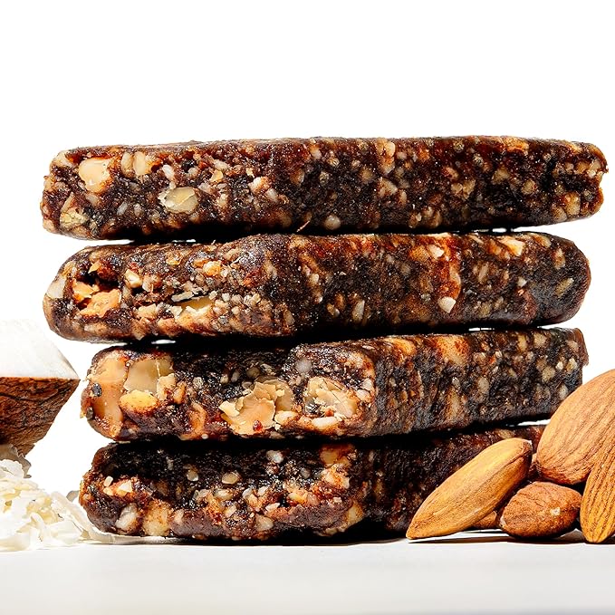 JONESBAR (Coconut Almond, 12 Count (Pack of 1)) USDA Organic Fruit & Nut Bar, Non-GMO, Kosher, Vegan, Gluten Free, Simple Snack Bar