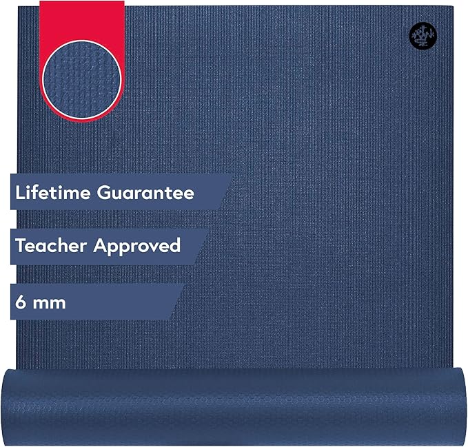 Manduka PRO Yoga Mat 71" - 6mm | Lifetime Durability | Hygienic Construction | Premium Studio Quality | Teacher Approved | 71 x 26 inches | Verve