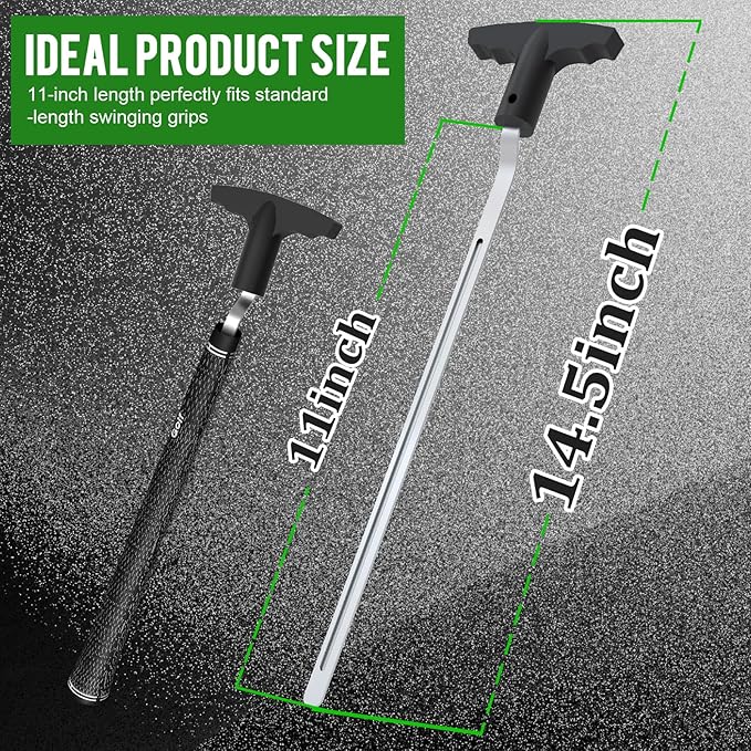 Golf Grip Removal Tool, V-Groove Grip Remover Saver Gripping Tool for Removing Golf Club Grips (1 Pcs)