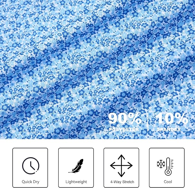 SAMERM Mens Golf Shirts Short Sleeve Dry Fit Performance Moisture Wicking Print Sport Polo Shirts for Men Casual