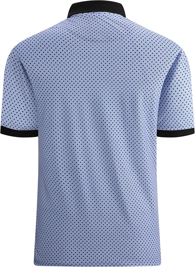 Alex Vando Mens Polo Shirts Short Sleeve Regular Fit Fashion Designed Shirt