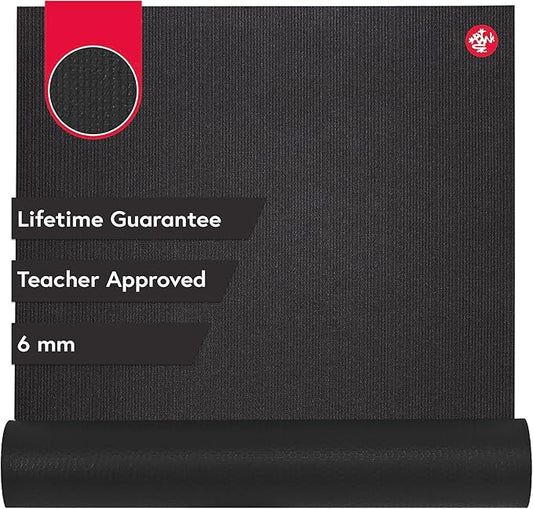 Manduka PRO Yoga Mat 71" - 6mm | Lifetime Durability | Hygienic Construction | Premium Studio Quality | Teacher Approved | 71 x 26 inches | Verve