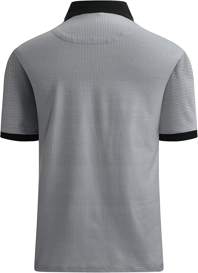 Alex Vando Mens Polo Shirts Short Sleeve Regular Fit Fashion Designed Shirt
