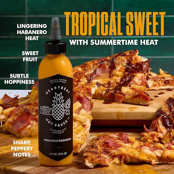 Heartbeat Hot Sauce Co. | Pineapple Habanero, 6 oz.