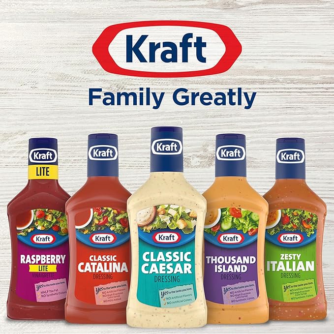 Kraft Salad Dressing, Caesar, 16 oz
