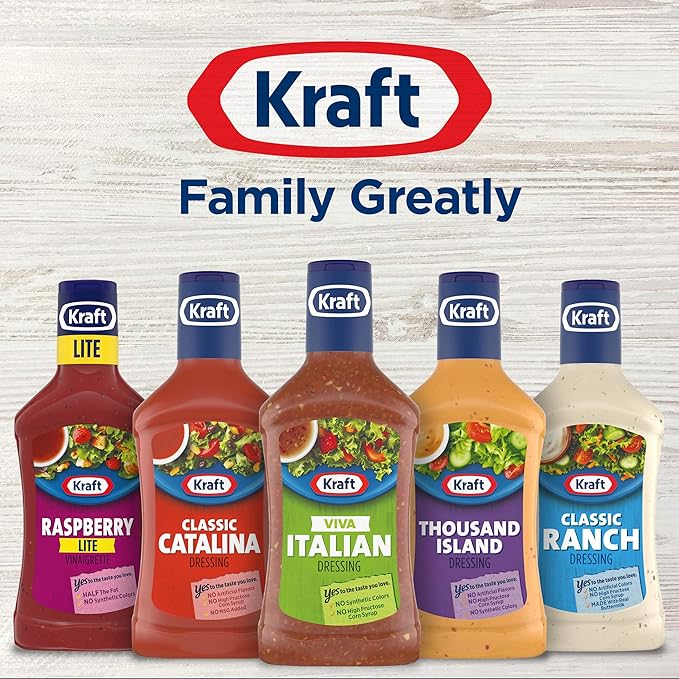 Kraft Viva Italian Salad Dressing (16 fl oz Bottle) (Pack of 3)
