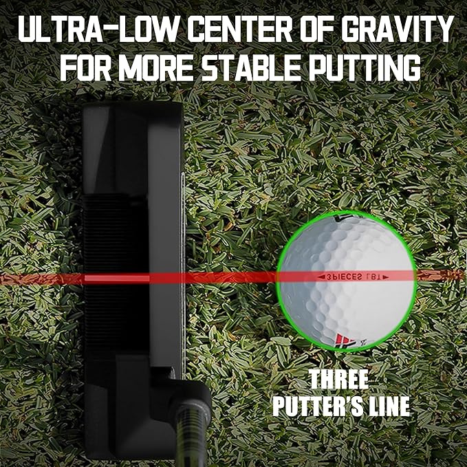 PGM Men's Oversea 9/12 Pieces Complete Golf Club Set with High-Strength Thin Face Design 460cc Driver High Forgiveness Ideal for Beginners