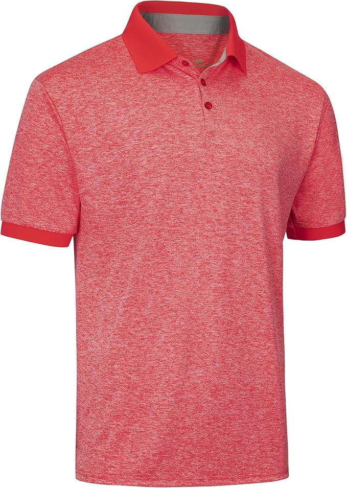Mio Marino Golf Polo Shirts for Men - Dry Fit - Ultra-Thin Breathable Fabric