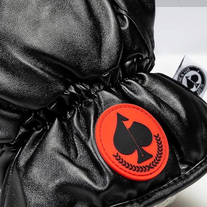 Pins & Aces Boxing Glove Driver Head Cover - Premium, Hand-Made Classic Boxing Glove 1W Headcover - Funny, Tour Quality Golf Club Cover - Style and Customize Your Golf Bag